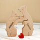 Wooden Bears Family Puzzle