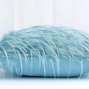 Fluffy  Soft Throw Pillow Case