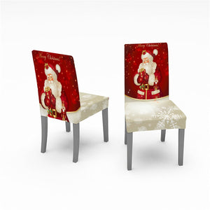 2024 New Christmas Tablecloth Chair Cover set