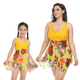 🎉Spring Sale 50% Off - Ruffle Floral Print One-Piece Mommy and Me Swimsuit