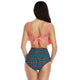 Stripes Pattern Bikinis Set Two Piece Swimsuit