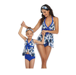 🎉Spring Sale 50% Off - Covering The Belly Slimming One-Piece Mommy and Me Swimsuit