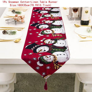 (🔥Early Christmas Promotions-50% OFF)CHRISTMAS TABLE RUNNER