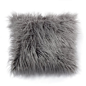 Fluffy  Soft Throw Pillow Case