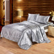 Oversized Silk Quilt Bedspread