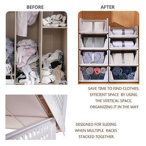 Foldable Drawer Design Storage Basket