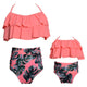 🎉Spring Sale 50% Off - Ruffled Bikini & High Waist Bottom Mommy and Me Swimsuit