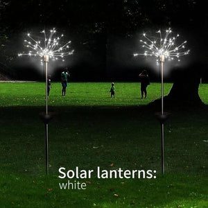 🎇Waterproof Solar Fireworks Lamp🌟Buy More Save More