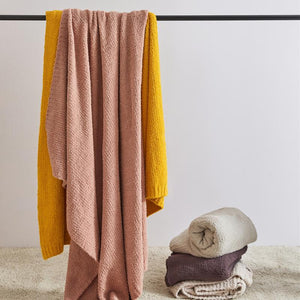 Suede Knit Blanket