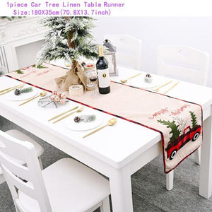 (🔥Early Christmas Promotions-50% OFF)CHRISTMAS TABLE RUNNER