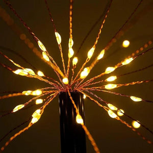 🎇Waterproof Solar Fireworks Lamp🌟Buy More Save More