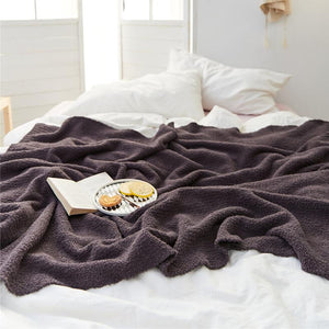 Suede Knit Blanket