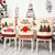 Removable Washable Dining Room Chair Protector Slipcovers Christmas