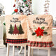 Removable Washable Dining Room Chair Protector Slipcovers Christmas