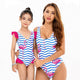 One-Piece Backless Bikini Mommy and Me Swimsuit