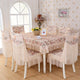 Table Cloth Lace Embroidery Dining Chairs Cover