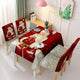 2024 New Christmas Tablecloth Chair Cover set