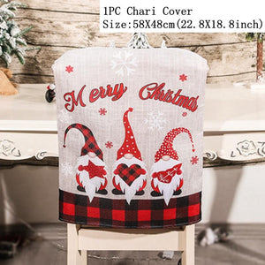 Merry Christmas Cloth Chair Cover