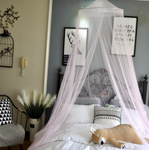 Round Hoop Bed Canopy Mosquito Net