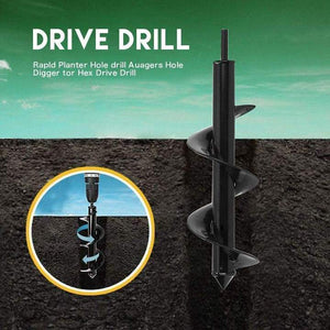 Spiral Hole Drill Planting & Grass Plug Auger