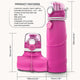 Reusable Silicone Collapsible Bottle