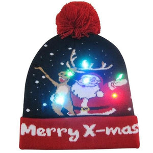 （Christmas pre-sale）CHRISTMAS LED KNITTED BEANIES