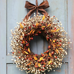Fall Wreath - Acorn Wreath - Autumn Door Decor