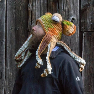 Crochet Octopus Hat— A very good birthday/Christmas gift